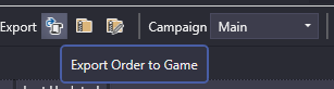 Export order button